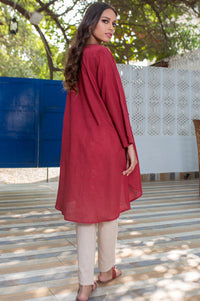 Stitched 1 Piece Embellished Jacquard Shirt