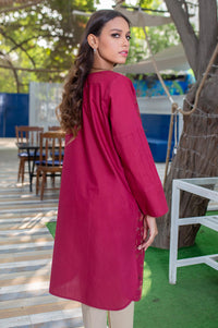 Stitched 1 Piece Embroidered Cambric Shirt