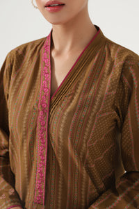 Stitched 1 Piece Embroidered Screen Print Shirt