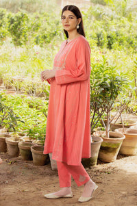 Stitched 2 Piece Embroidered Doria Lawn Suit