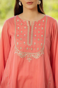 Stitched 2 Piece Embroidered Doria Lawn Suit