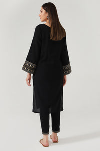 Stitched 2 Piece Embroidered Doria Suit
