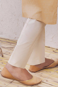 Basic Cambric Pants - Beige