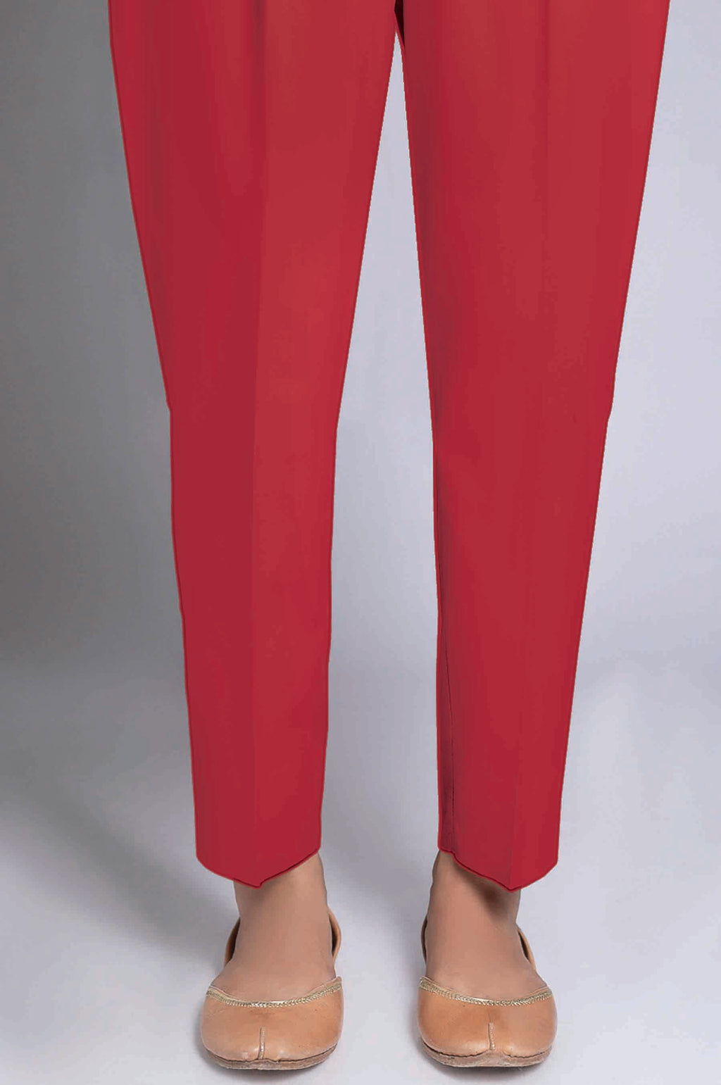 Unstitched Cambric Bottom - Maroon