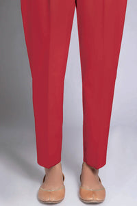 Unstitched Cambric Bottom - Maroon
