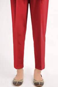 Unstitched Cambric Bottom - Maroon