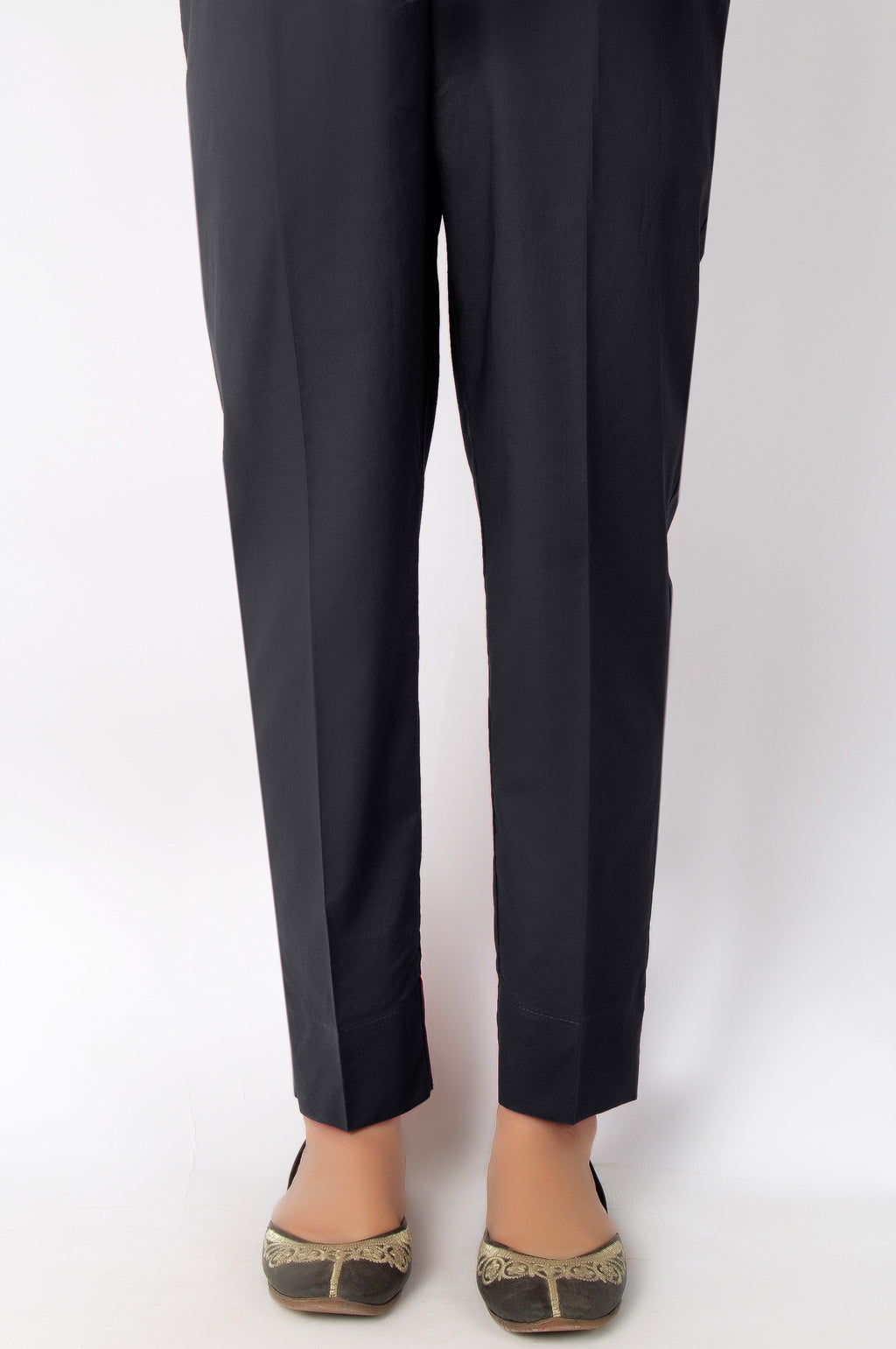 Basic Cambric Pants - Black