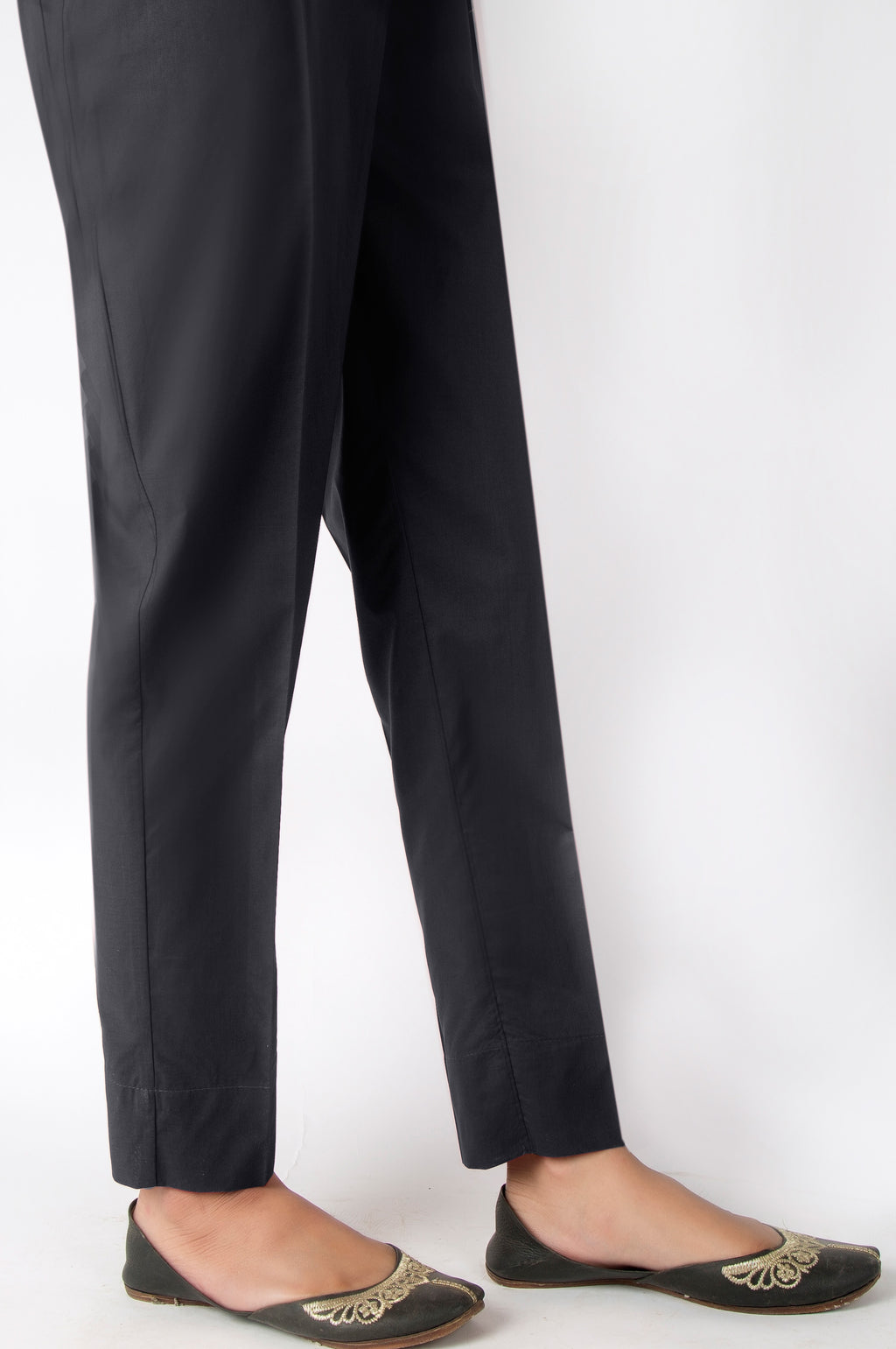 Basic Cambric Pants - Black