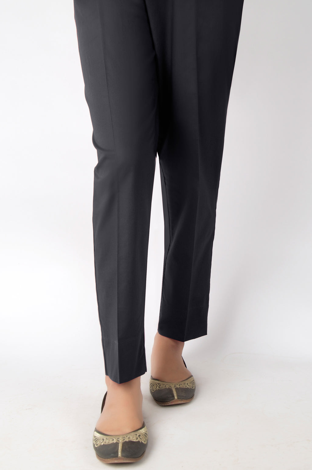 Basic Cambric Pants - Black