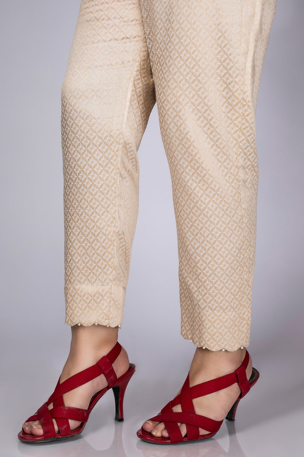 Embellished Cigarette Pants