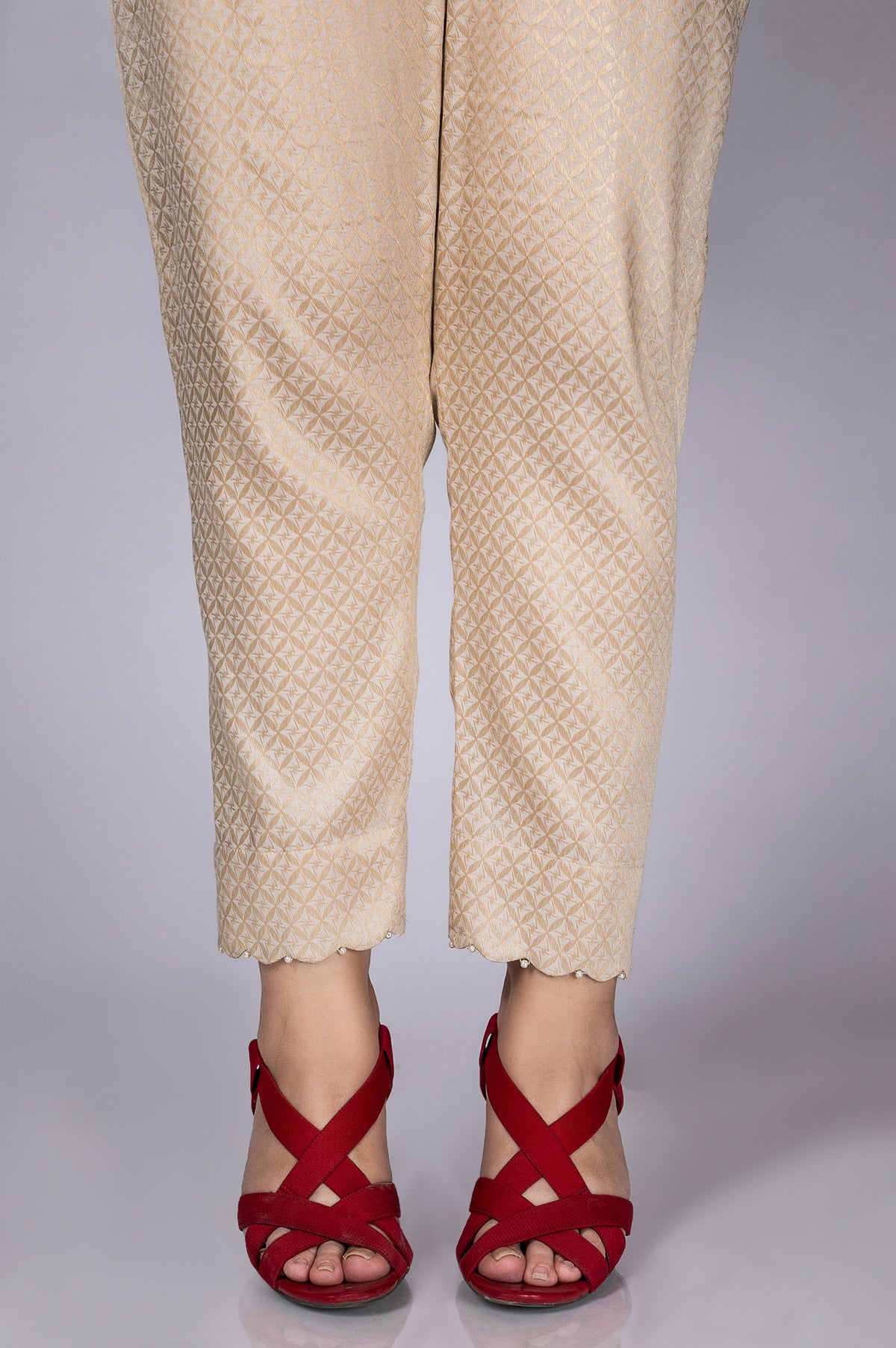 Embellished Cigarette Pants