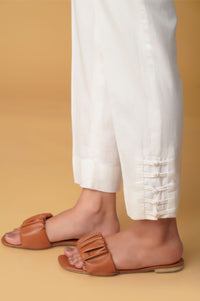 Stylized Cottel culottes - White