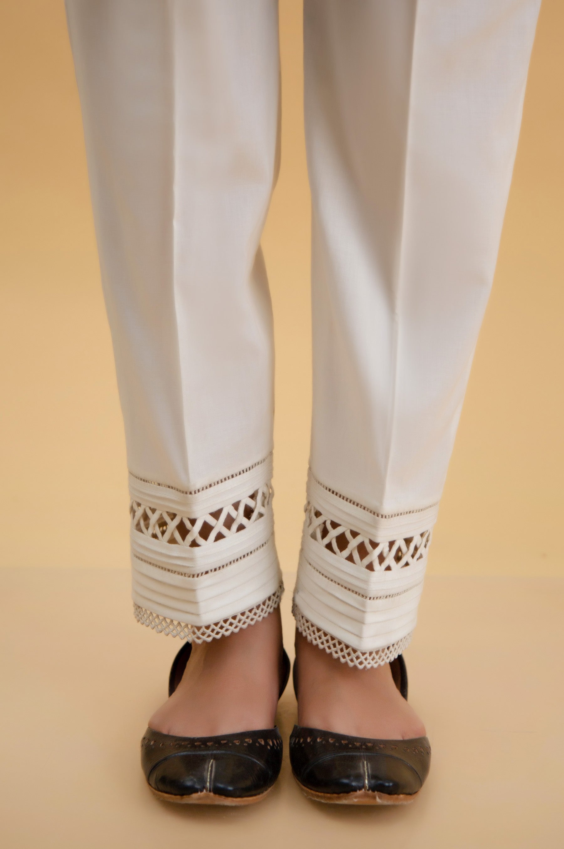 Casual trousers Dolce & Gabbana - Corset style satin cigarette trousers -  FTA47TFURADN0000