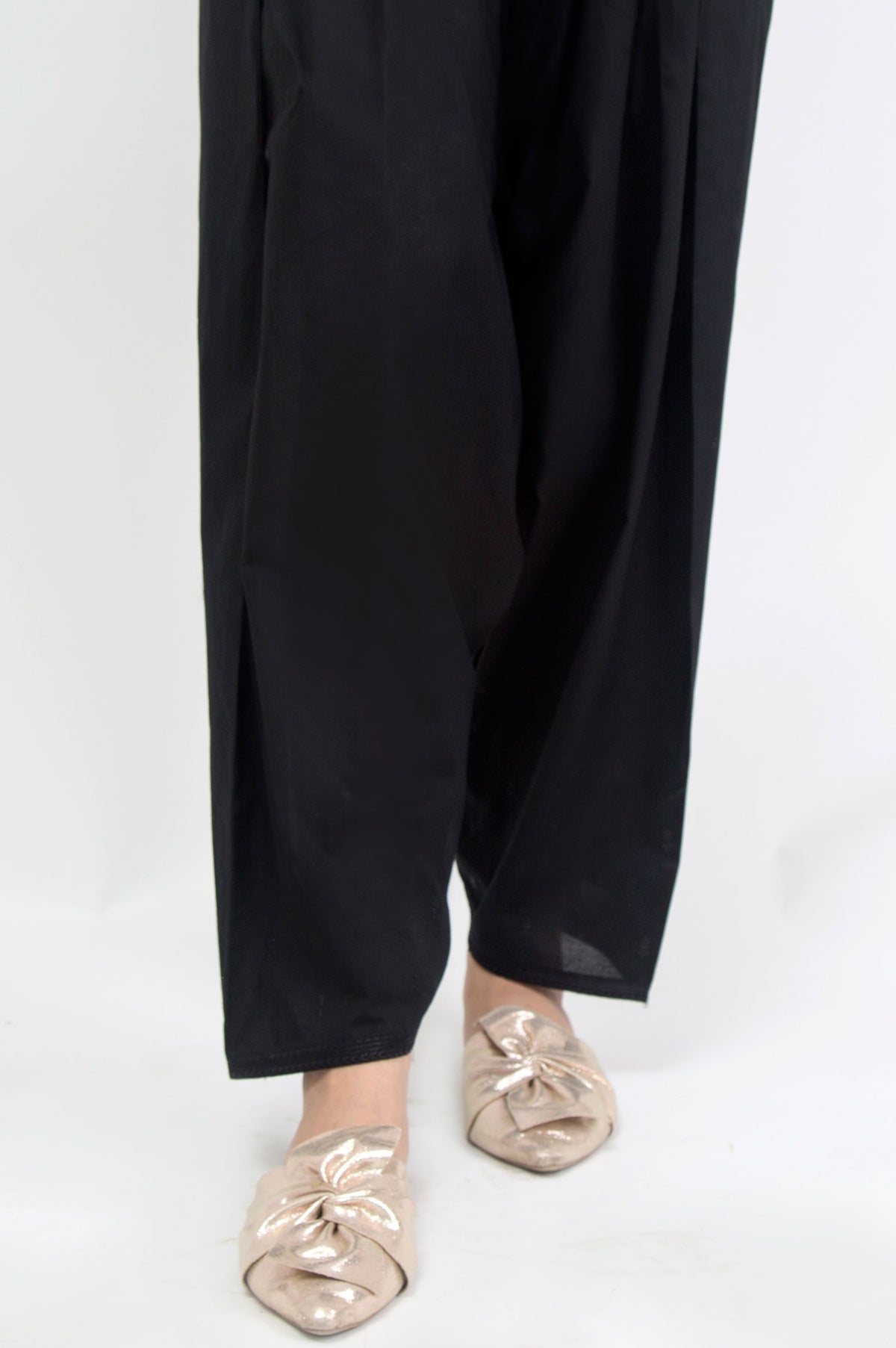 Embroidered Shalwar - Black