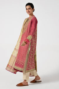 Stitched 2 Piece Embroidered Lawn with Voile Slub Suit