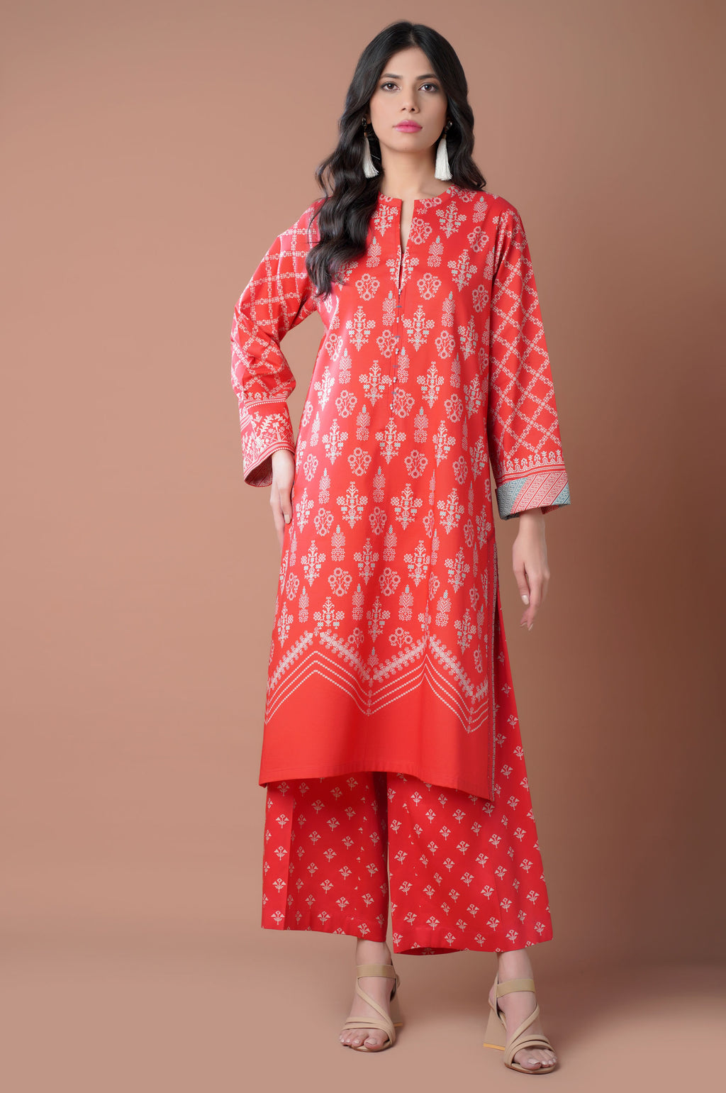 Stitched 2 Piece Printed Lawn Suit