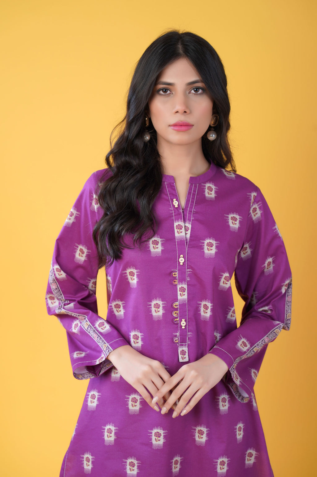 Stitched 2 Piece Printed Lawn Suit