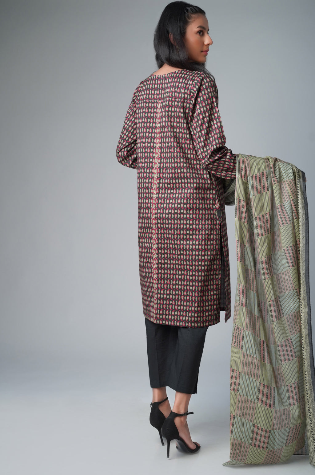 Stitched 2 Piece Printed Lawn Suit