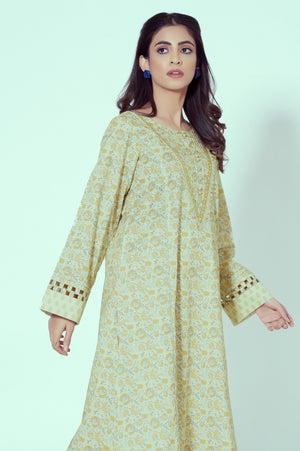 Unstitched 2 Piece Printed Lawn Suit