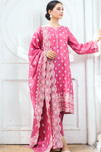 Unstitched 3 Piece Lawn Chikankari Suit
