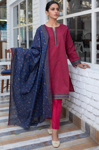Unstitched 3 Piece Printed Cambric Suit