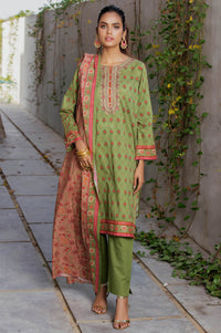 Unstitched 3 Piece Embroidered Lawn Suit