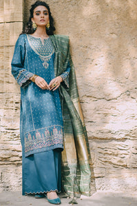 Unstitched 3 Piece Mayusri Jacquard Suit
