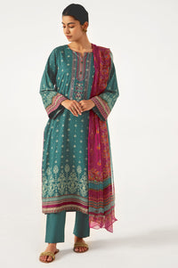 Stitched 2 Piece Embroidered Lawn Suit
