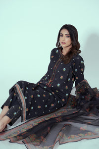Unstitched 3 Piece Printed Lawn Suit