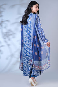 Unstitched 3 Piece Printed Lawn Suit