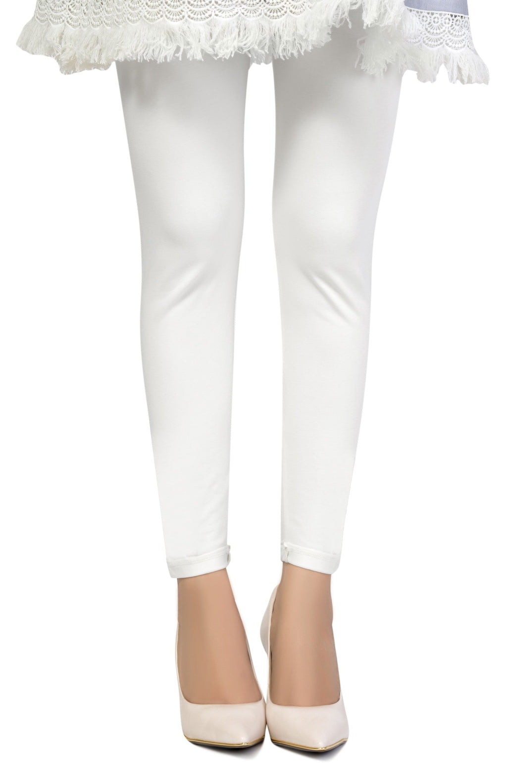 Zeen Cotton Legging - White