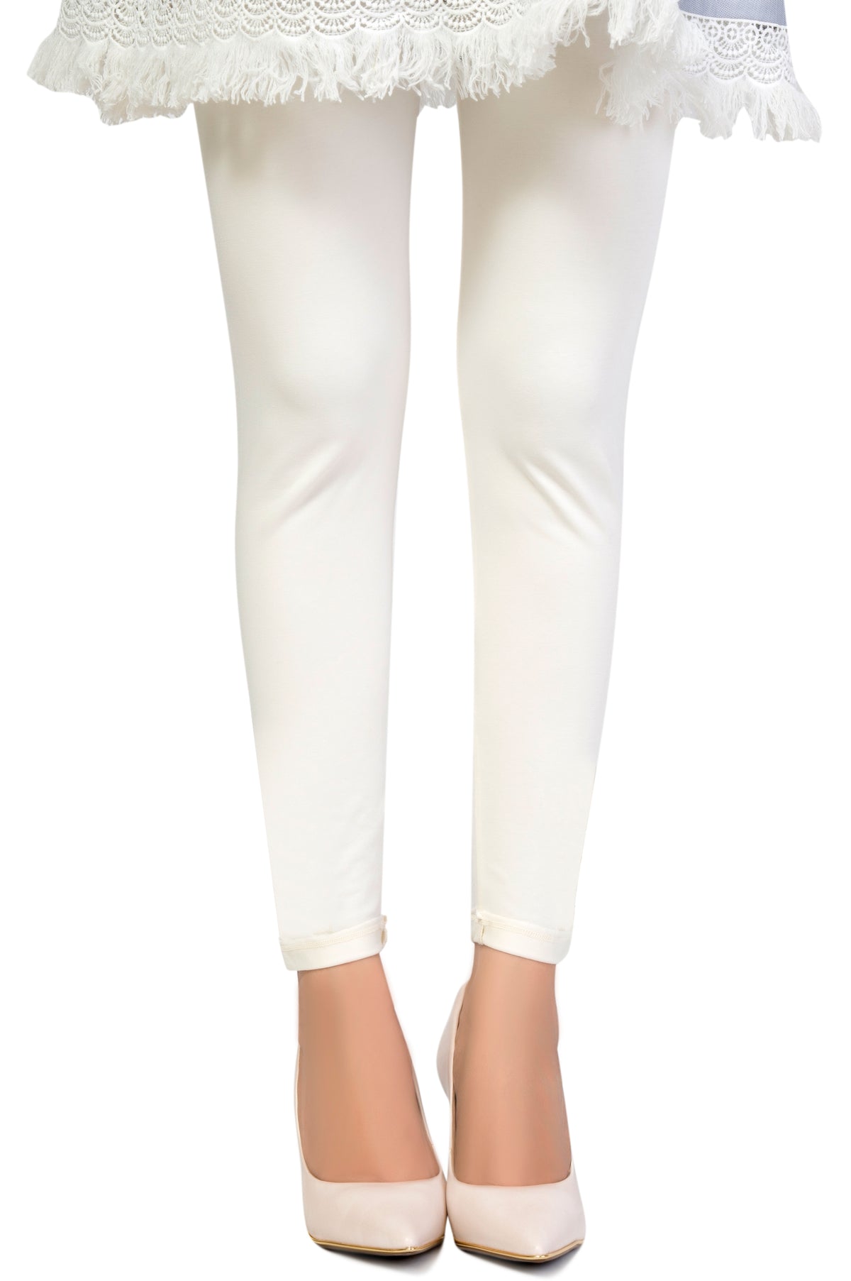 Zeen Cotton Legging - Off White