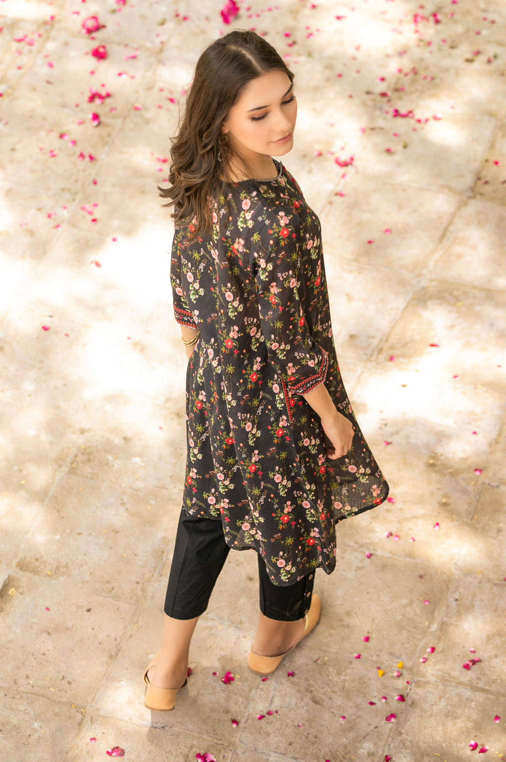 Stitched 1 Piece Digital Printed Lawn Shirt