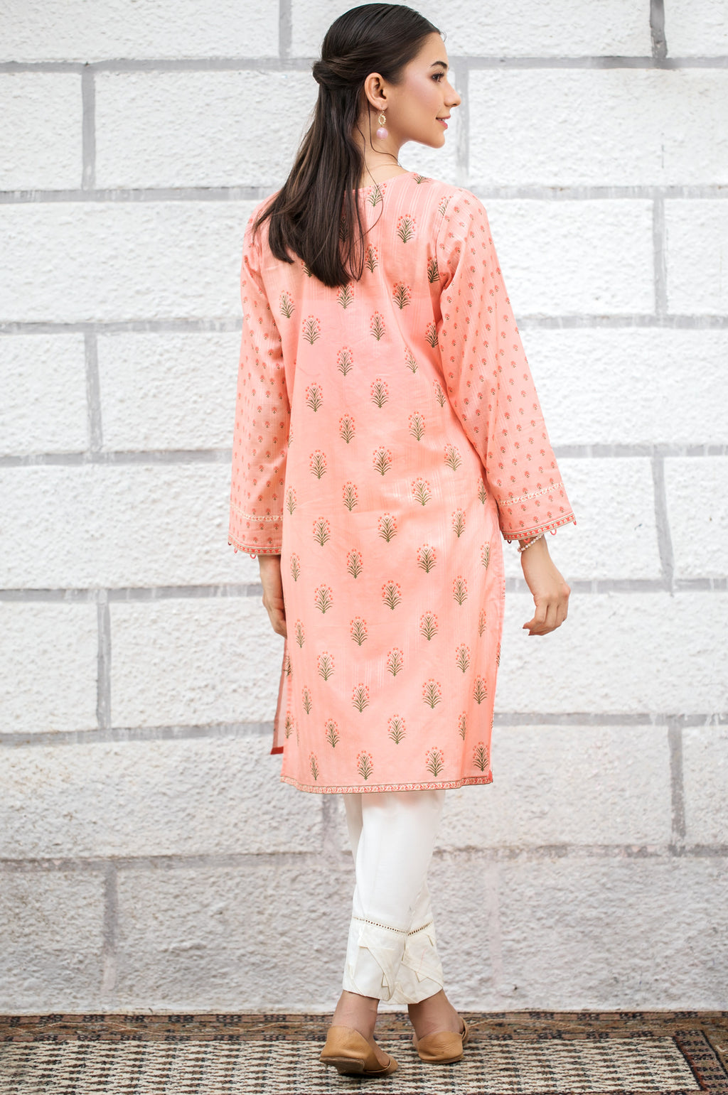 Stitched 1 Piece Digital Printed Doria Lawn Shirt