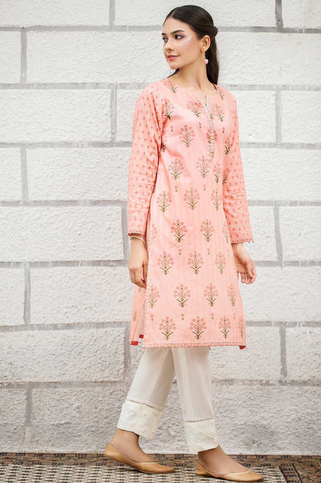 Stitched 1 Piece Digital Printed Doria Lawn Shirt