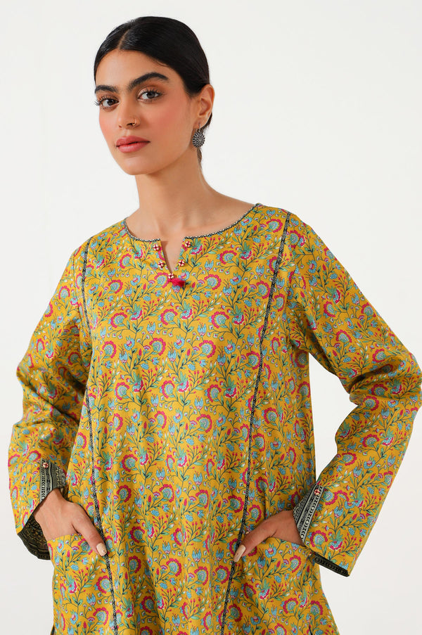 Stitched 1 Piece Digital Printed Lawn Shirt