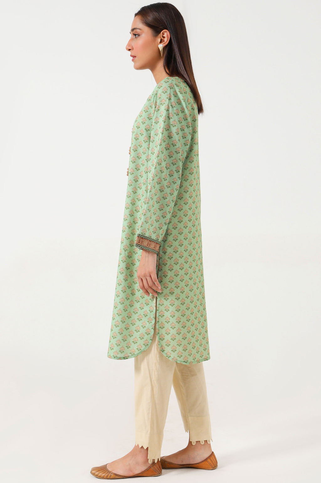 Stitched 1 Piece Digital Printed Lawn Shirt