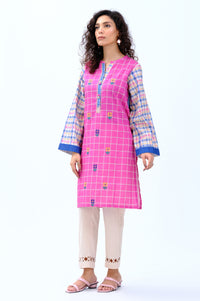 Stitched 1 Piece Embroidered Cottel Shirt