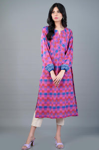 Stitched 1 Piece Printed Lawn