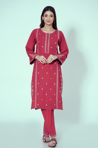 Stitched 2 Piece Embroidered Cambric
