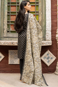 Stitched 3 Piece Printed Khaddar Suit