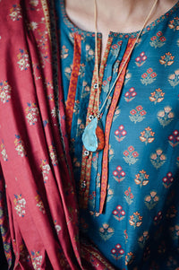 Stitched 3 Piece Printed Khaddar Suit