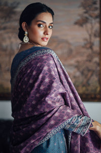 Stitched 3 Piece Printed Karandi Suit