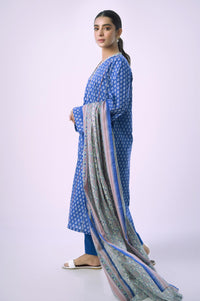 Stitched 3 Piece Printed Lawn