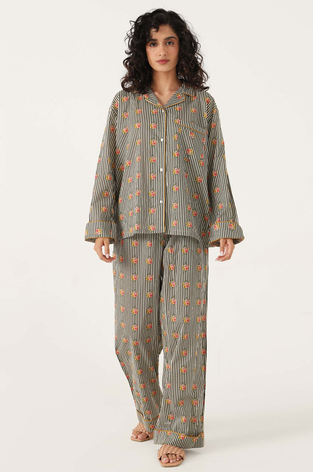 2 Piece PJ Set - Black