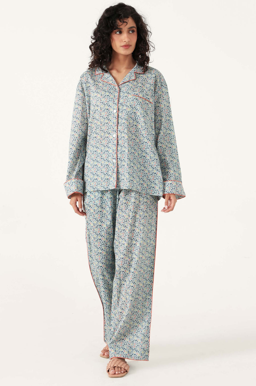 2 Piece PJ Set - Powder Blue