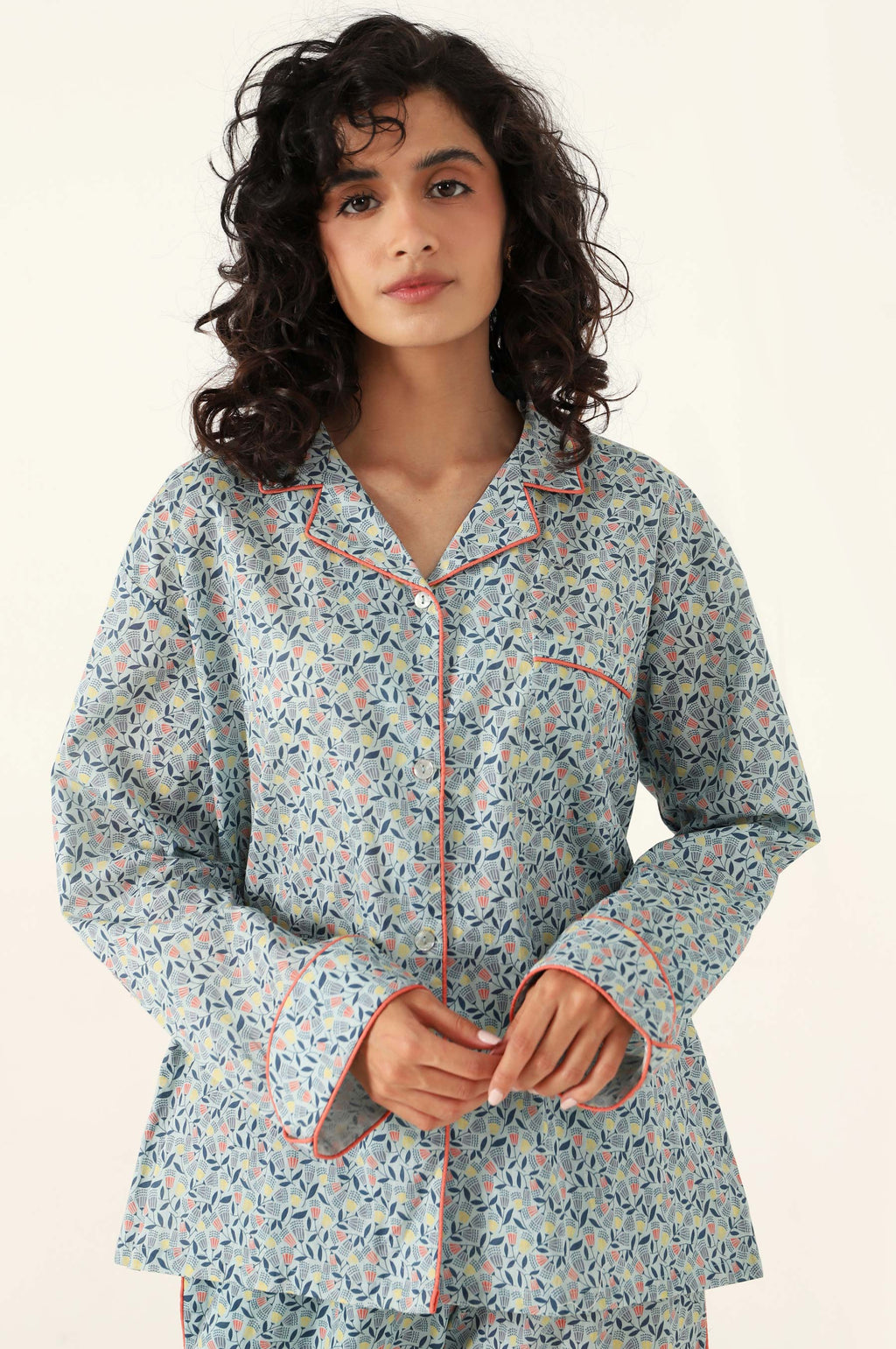 2 Piece PJ Set - Powder Blue