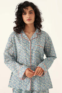 2 Piece PJ Set - Powder Blue