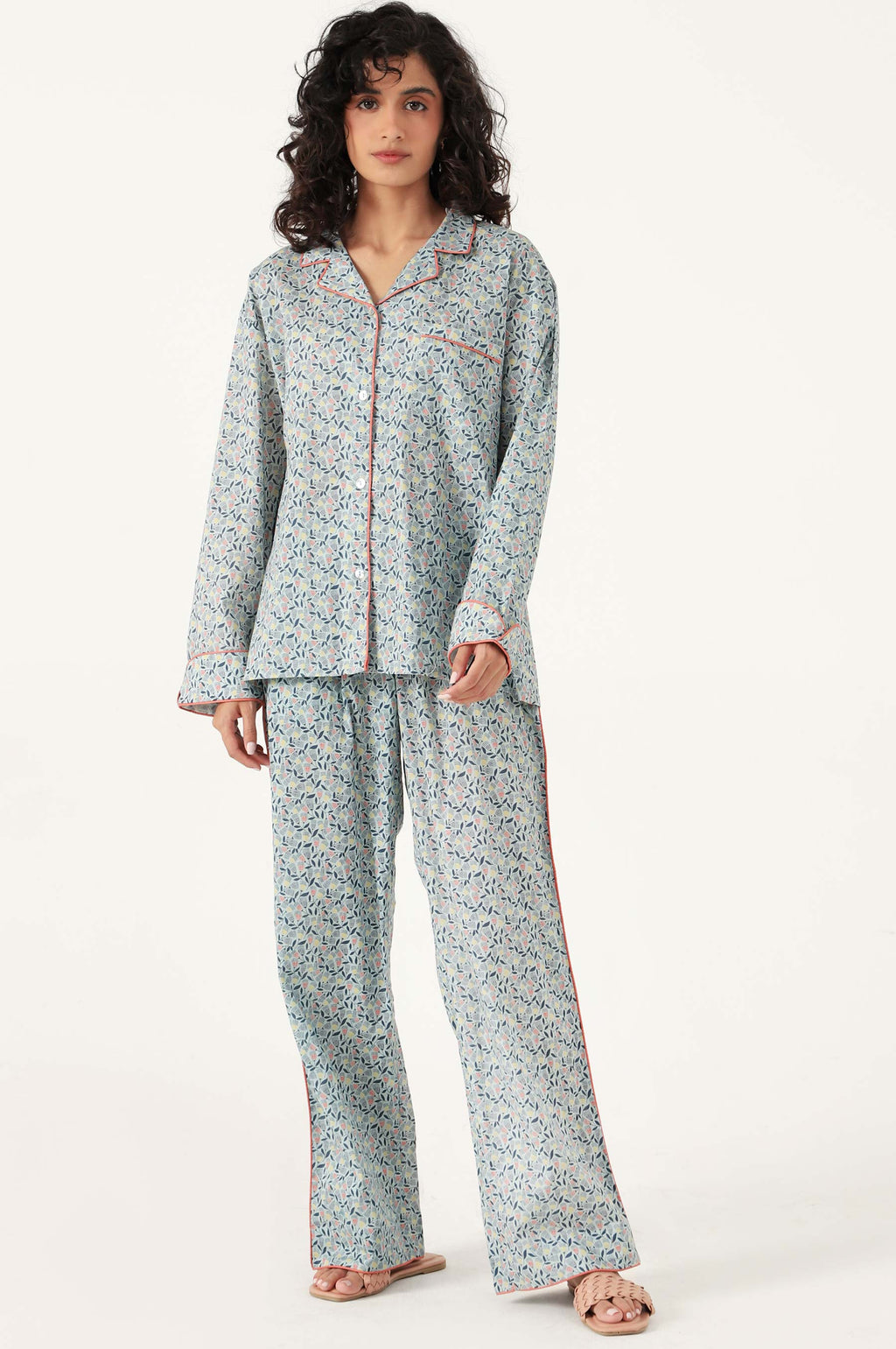 2 Piece PJ Set - Powder Blue