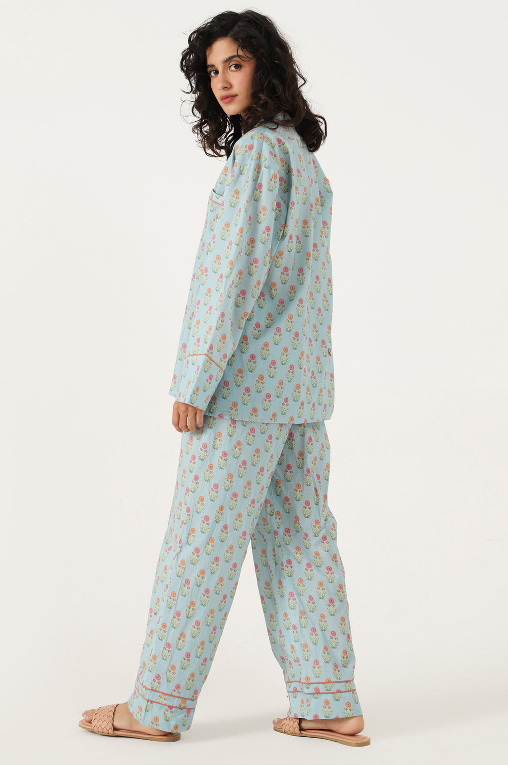 2 Piece PJ Set - Light Blue